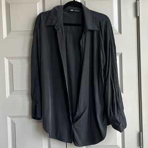 Zara black shirt size L